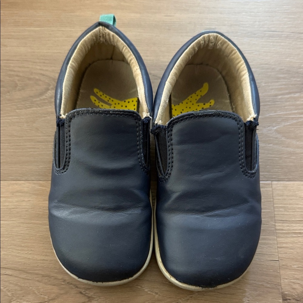 Kids Navy Slip-On Slippers